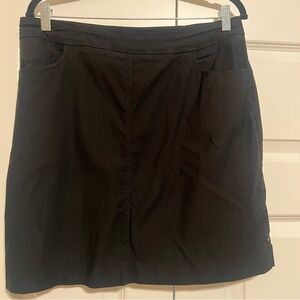 Hilary Radley Black Skort
